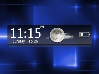 Blue Lights live wallpaper for 320×240