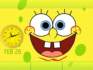 Spongebob Flash lite screensaver for 320×240