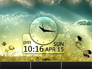 Water Tank Nokia flash lite screensaver for 320×240