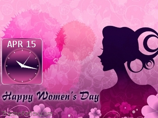 Women Day Nokia flash lite screensaver for 320×240